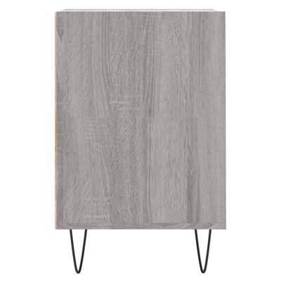 vidaXL Mueble para TV madera contrachapada gris Sonoma 160x35x55 cm