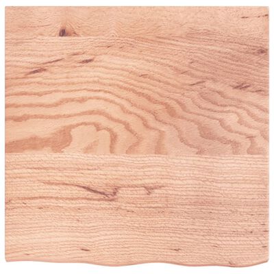 vidaXL Estante de pared madera de roble tratada marrón claro 60x60x2cm