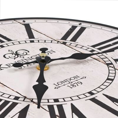 vidaXL Reloj vintage de pared London 30 cm