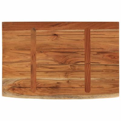 vidaXL Estante pared rectangular madera acacia borde vivo 70x40x2,5 cm –  Bechester