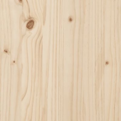 vidaXL Jardineras 2 uds madera maciza de pino 70x31x70 cm