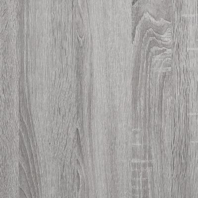 vidaXL Aparador de madera contrachapada gris Sonoma 40x33x70 cm