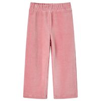 Pantalón infantil pana rosa claro 92