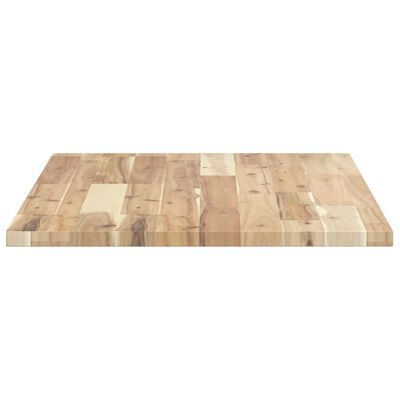 vidaXL Tablero de mesa rectangular madera maciza acacia 60x50x2 cm