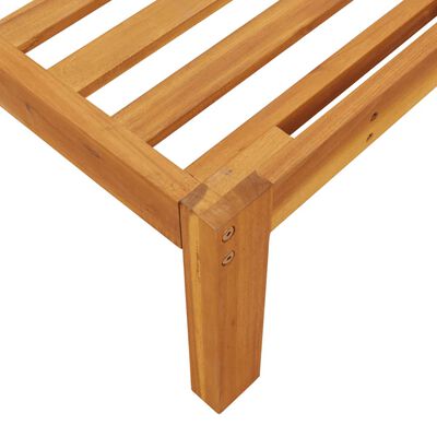 vidaXL Set de sofás de palets de jardín y cojines 5 pzas madera acacia