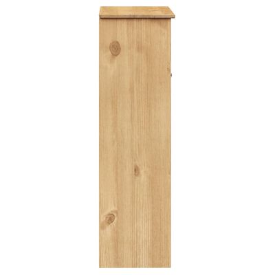 vidaXL Armario superior para tocador VIGO madera de pino 78x30x100 cm