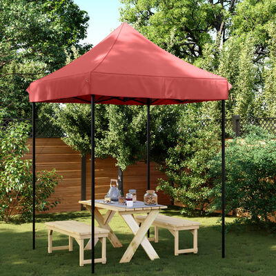 vidaXL Tienda de fiesta plegable Pop-Up burdeos 200x200x306 cm