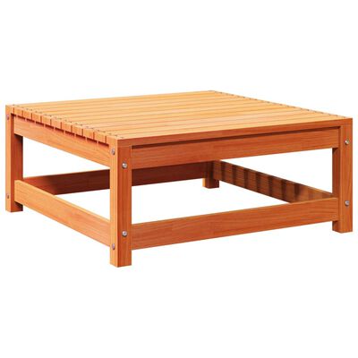 vidaXL Set de sofás jardín 6 pzas con cojines madera pino marrón cera