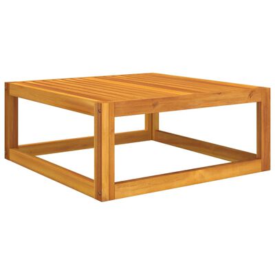 vidaXL Set de muebles para jardín 3 piezas con cojines madera acacia