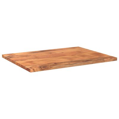 vidaXL Tablero de mesa rectangular madera maciza acacia 70x60x3,8 cm