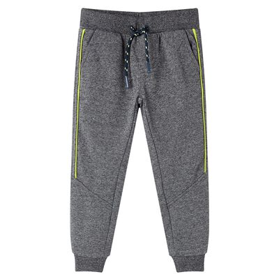 Pantalones de chándal infantiles gris mélange 140