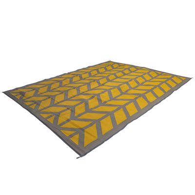 Bo-Camp Alfombra de exterior Chill mat Flaxton amarillo ocre L 2,7x2 m