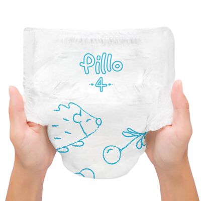 Pillo Pañales braguita 132 unidades talla 4 (9-14 kg)