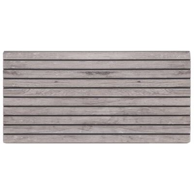 vidaXL Paneles de pared 3D 5 unidades EPS gris 100x50 cm