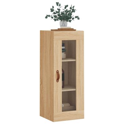 vidaXL Armario de pared roble Sonoma 34,5x34x90 cm