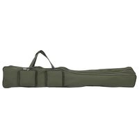 vidaXL Bolso para caña de pescar tela oxford verde oscuro 160 cm