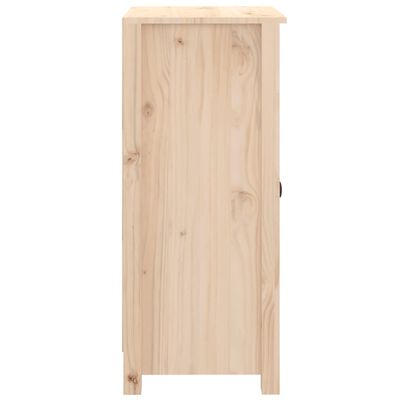 vidaXL Aparadores 2 uds madera maciza de pino 39x35x80 cm