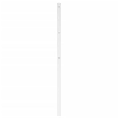 vidaXL Cabecero de metal blanco 135 cm