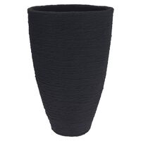 ProGarden Flower Pot Ribbed 60 cm Anthracite