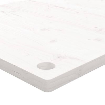 vidaXL Tablero de escritorio madera maciza de pino blanco 80x40x2,5 cm –  Bechester