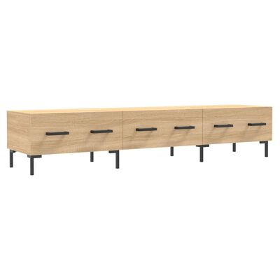 vidaXL Mueble de TV madera de ingeniería roble Sonoma 150x36x30 cm