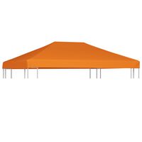 vidaXL Toldo de cenador 310 g/m² 4x3 m naranja