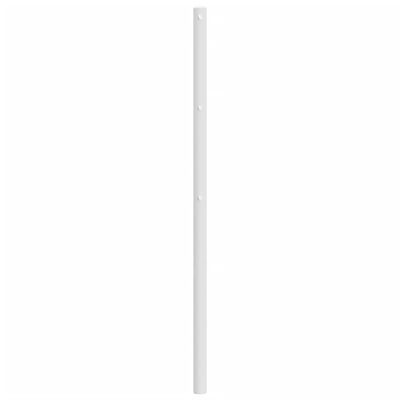 vidaXL Cabecero de metal blanco 150 cm