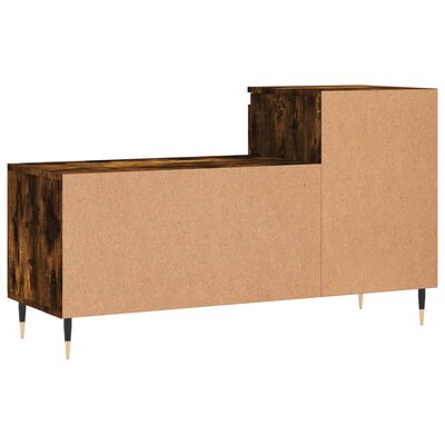 vidaXL Mueble zapatero madera contrachapada roble ahumado 102x36x60 cm