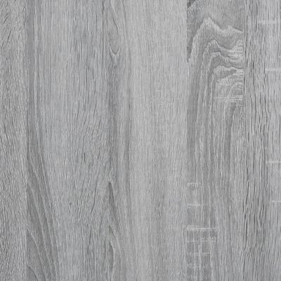 vidaXL Aparador de madera de ingeniería gris Sonoma 60x31x70 cm