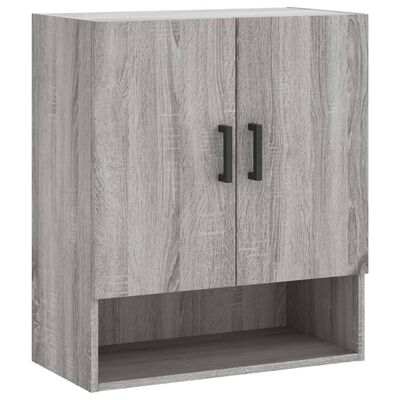 vidaXL Armario de pared madera de ingeniería gris Sonoma 60x31x70 cm