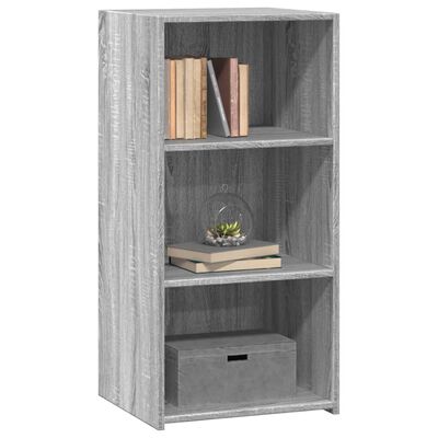 vidaXL Aparador de madera de ingeniería gris Sonoma 45x41x93 cm