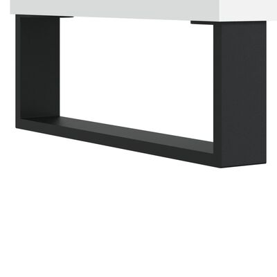 vidaXL Mueble para TV madera de ingeniería blanco 150x30x50 cm