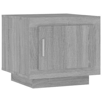 vidaXL Mesa de centro madera de ingeniería gris Sonoma 51x50x45 cm