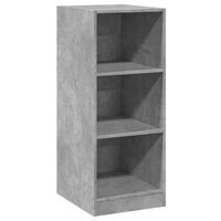 vidaXL Armario de madera de ingeniería gris hormigón 48x41x102 cm