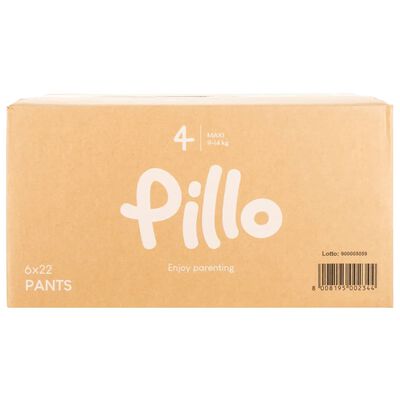 Pillo Pañales braguita 132 unidades talla 4 (9-14 kg)