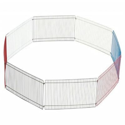 Kerbl Recinto exterior para animales pequeños cromado 34x23 cm