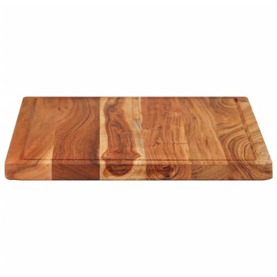 vidaXL Tabla de cortar madera maciza de acacia 50x38x2,5 cm