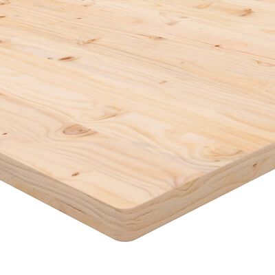 vidaXL Tablero de mesa cuadrado madera maciza de pino 40x40x2,5 cm