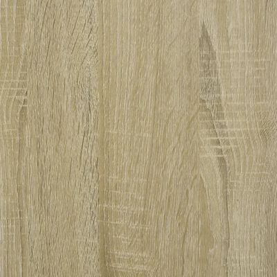 vidaXL Mesa auxiliar madera contrachapada roble Sonoma 40x30x75 cm