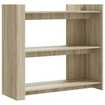 vidaXL Mesa consola de madera de ingeniería roble Sonoma 100x35x90 cm