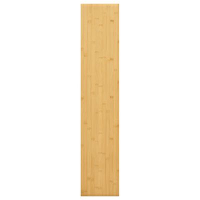 vidaXL Estante de pared de bambú 100x20x4 cm