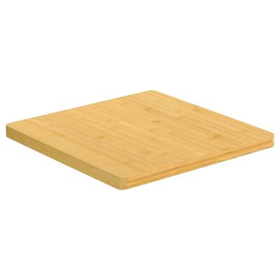 vidaXL Tablero de mesa de bambú 40x40x2,5 cm