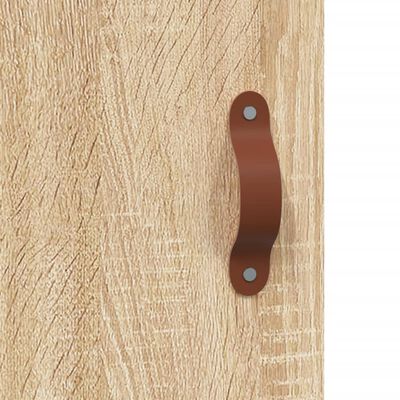 vidaXL Armario de pared roble Sonoma 34,5x34x90 cm