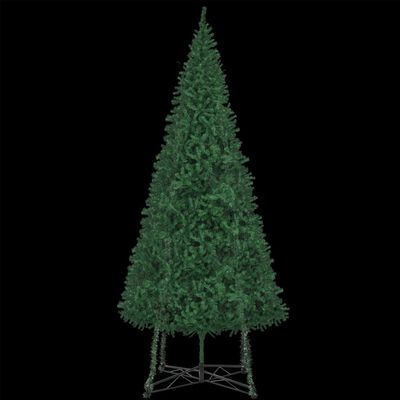 vidaXL Árbol de Navidad artificial con soporte verde 500 cm