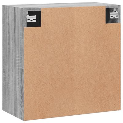 vidaXL Armario de pared madera de ingeniería gris Sonoma 60x31x60 cm