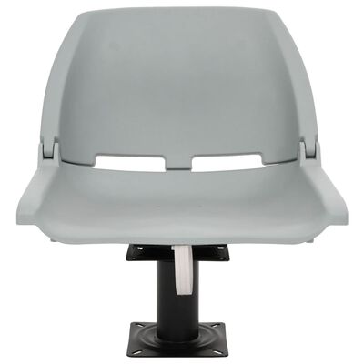 vidaXL Asiento para barco con pedestal giratorio 360°