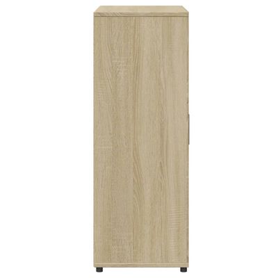 vidaXL Aparador de madera de ingeniería roble Sonoma 60x31x84 cm