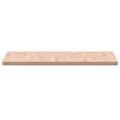 vidaXL Tablero de mesa cuadrado de madera maciza de haya 80x80x2,5 cm