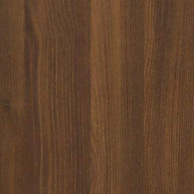 vidaXL Mueble zapatero madera contrachapada marrón roble 100x35x45