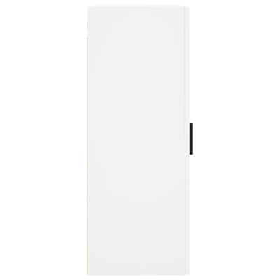 vidaXL Armario de pared blanco 34,5x34x90 cm